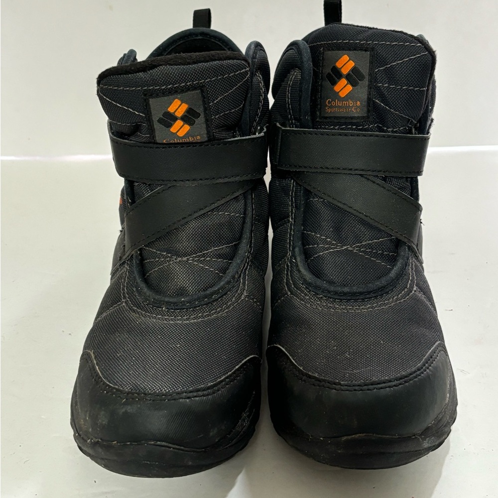 Columbia Fairbanks Winter Boots Omni Heat Lining Blue, Youth Size 6